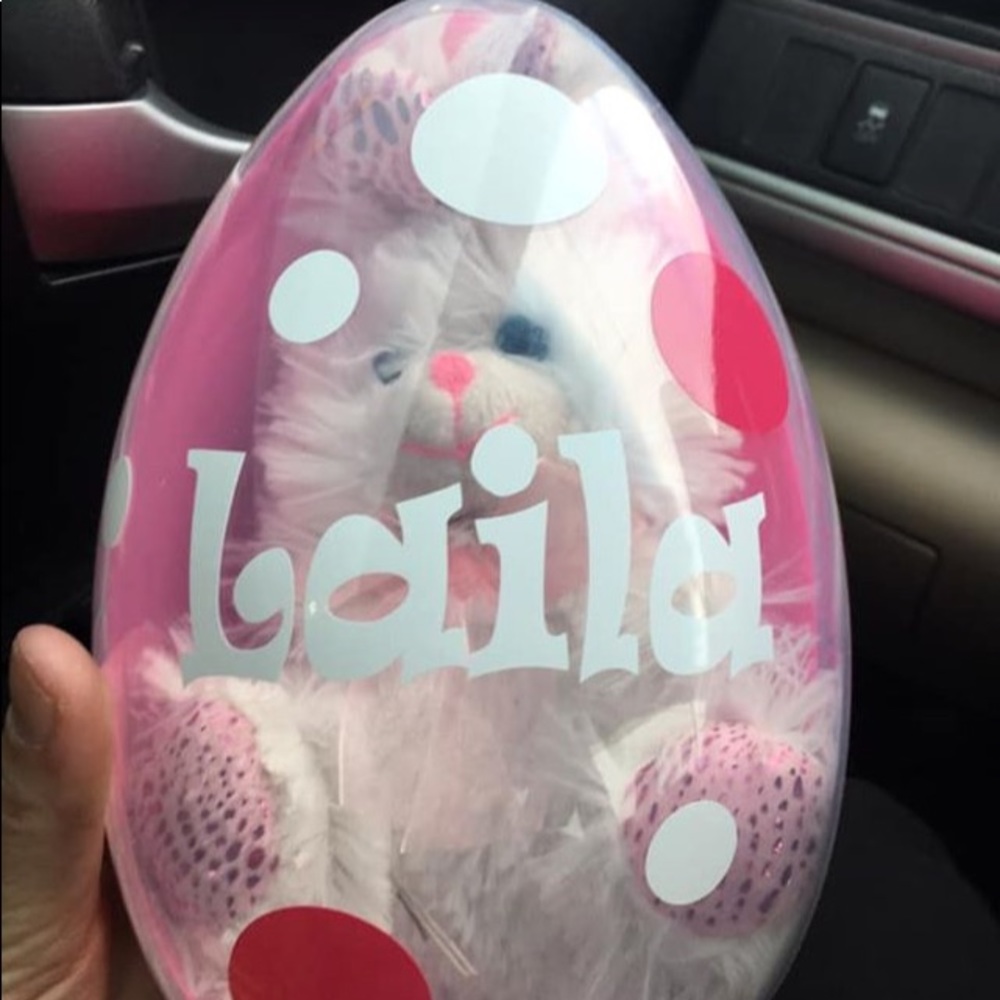 Personalized Easter Eggs with bunny 🐣🐥 FAST SHIP